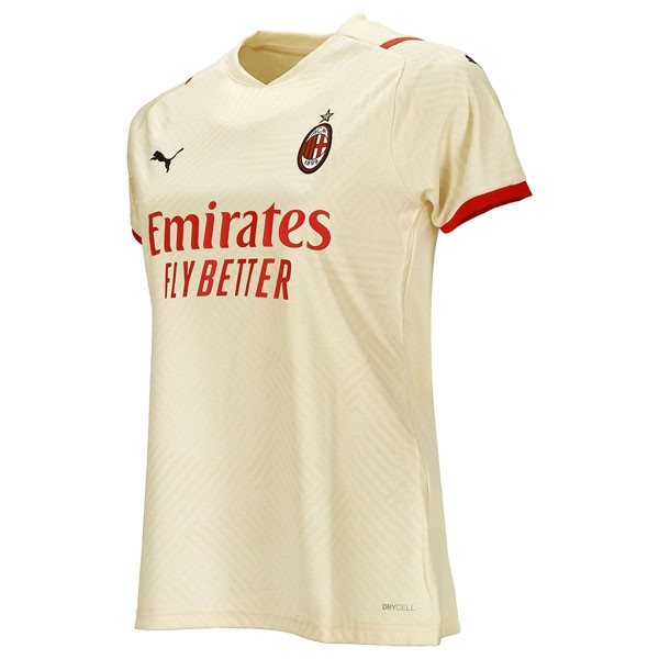 Camisetas AC Milan Segunda Equipación Mujer 2021/2022